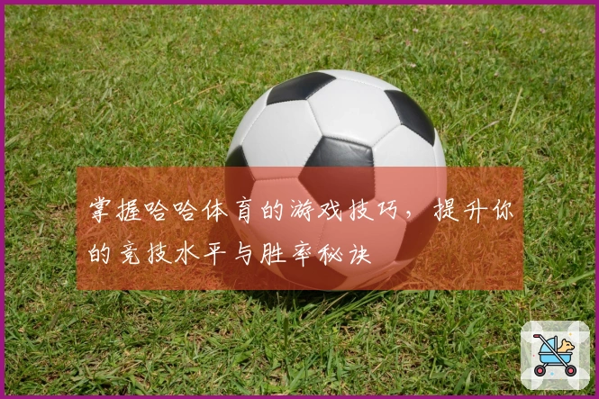 掌握哈哈体育的游戏技巧,提升你的竞技水平与胜率秘诀